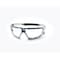 Ge Safety Glasses, Anti-Fog & Anti-Scratch, Clear Lens, Black/Blue Frame GE111CAF - alternate 4
